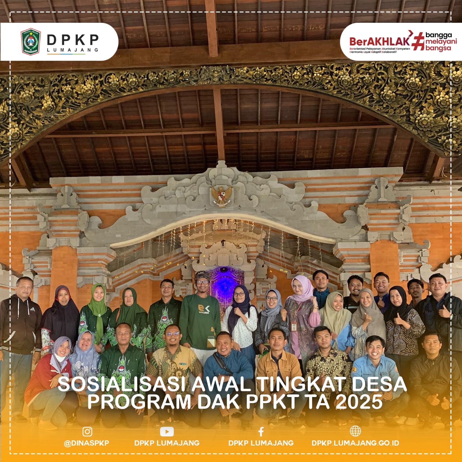 Sosialisasi Awal Tingkat Desa Program DAK PPKT TA 2025